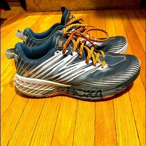 Hoka one one speedgoat 4 with miles but lots of wear left 10